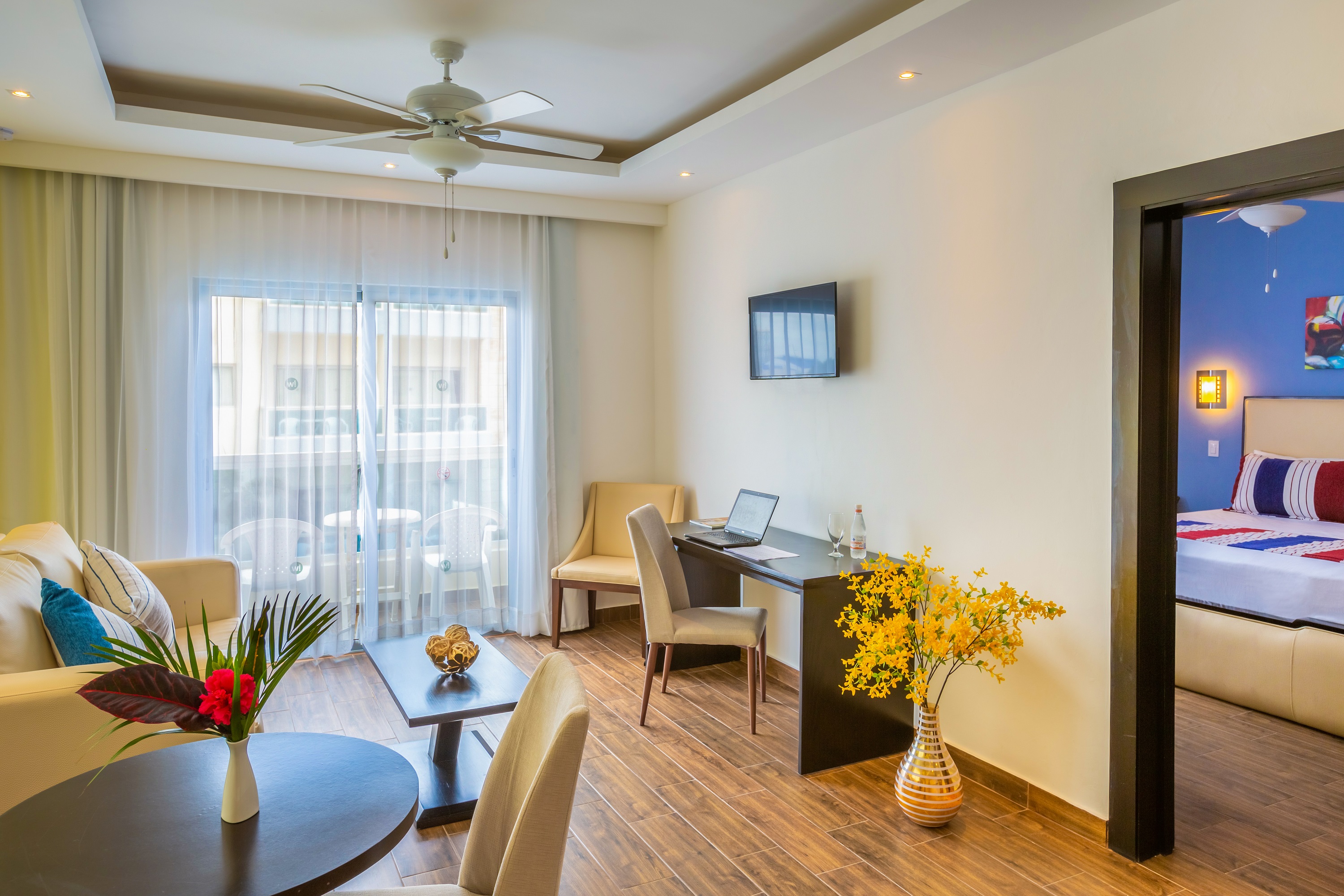 apartment pool view 2