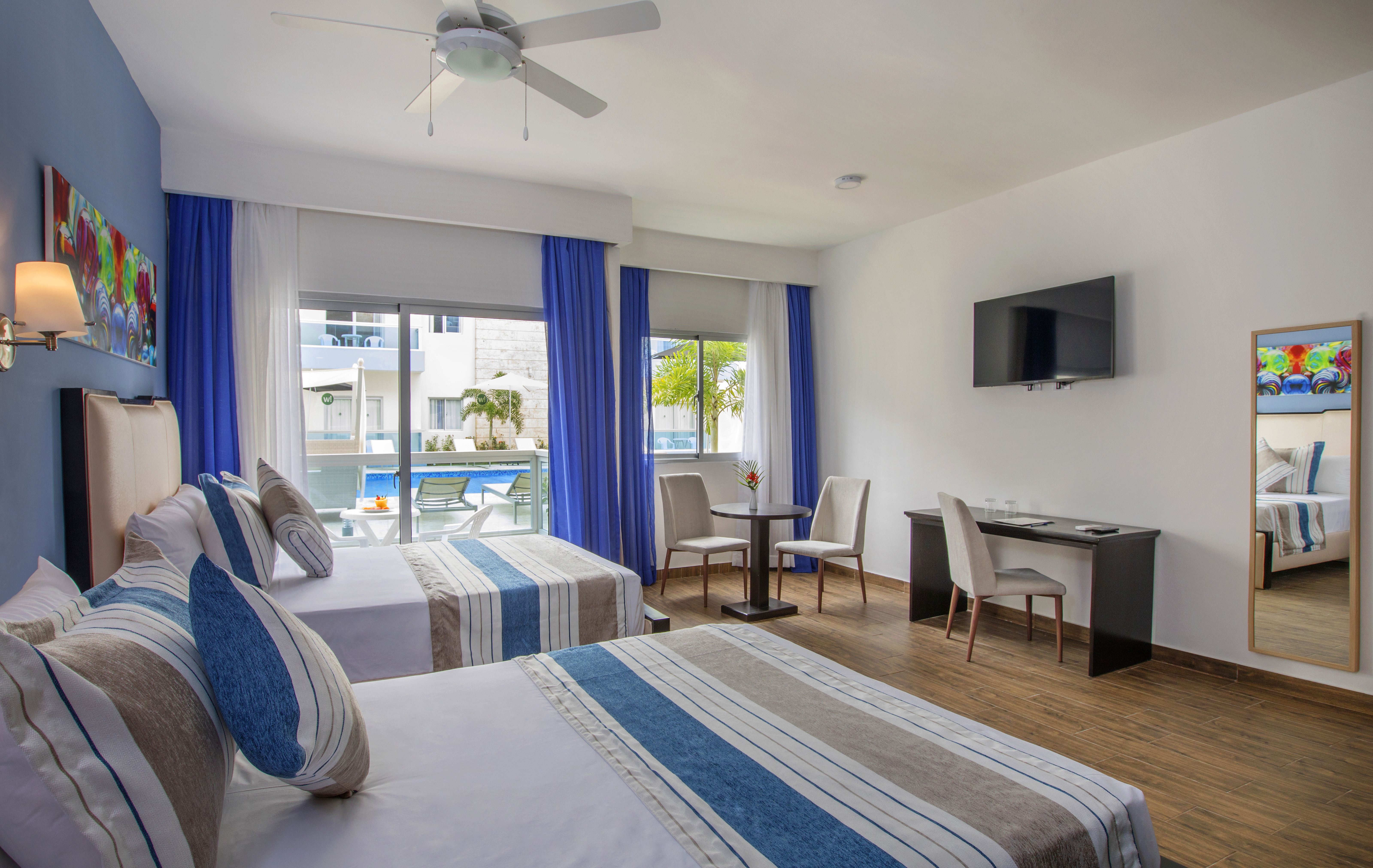 room - double pool view